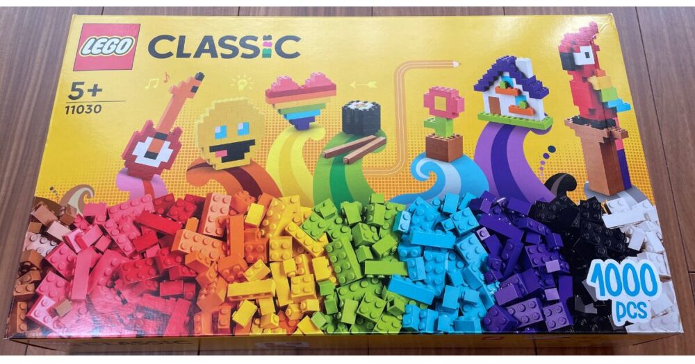 「レゴ クラシック アイデアパーツ (マルチパック) 11030」パッケージ